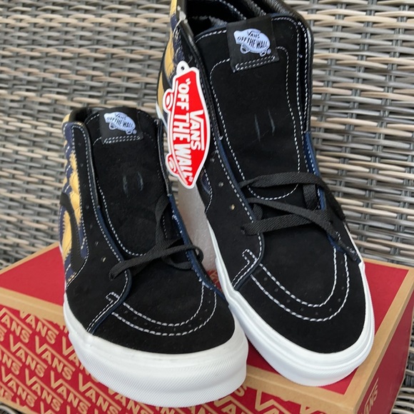 Vans Sk8-Hi Denim Stripes Black/True White WMNS - Picture 8 of 16
